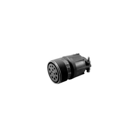 Amphenol Mil Series Connector, 6 Contact(S), Aluminum Alloy, Male, Solder Terminal, Plug MS3101F14S-6P